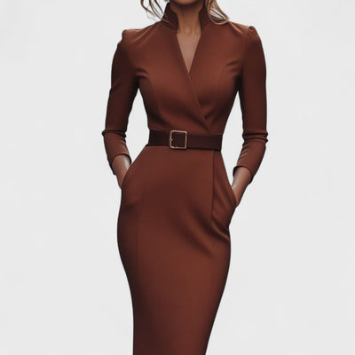 The Siena Belted Dress