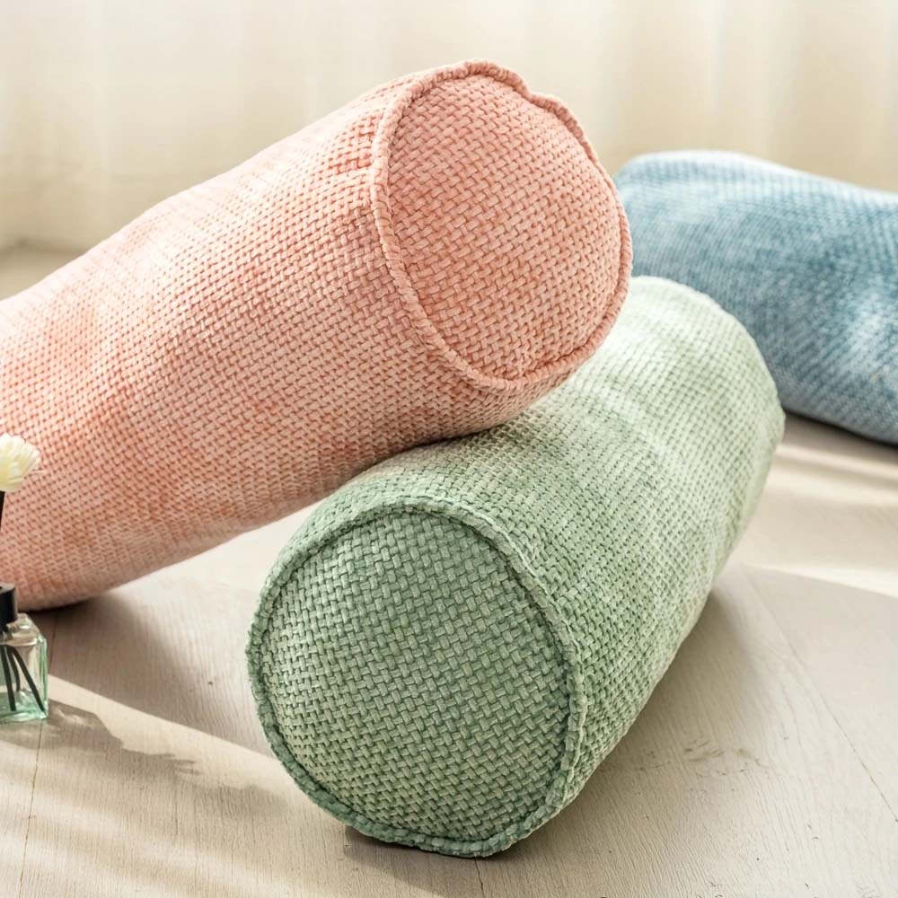 Harlowe Chenille Bolster Pillow