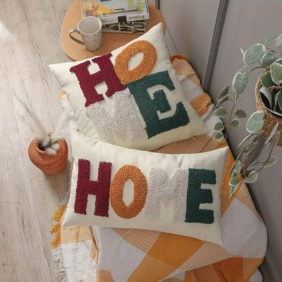 Tufted Colorblock Home Pillows