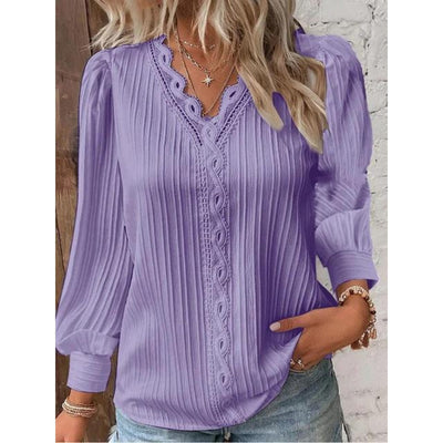 Kalea - Elegant Pintuck Blouse