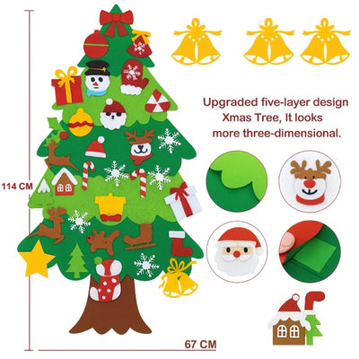 FeltPineTree™ | Christmas Tree Activity Set