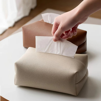 Lennox Pebbled Tissue Pouch