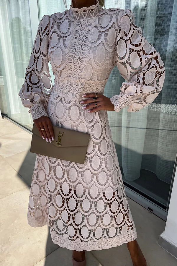 Liza | Enchanting Lace Evening Dress