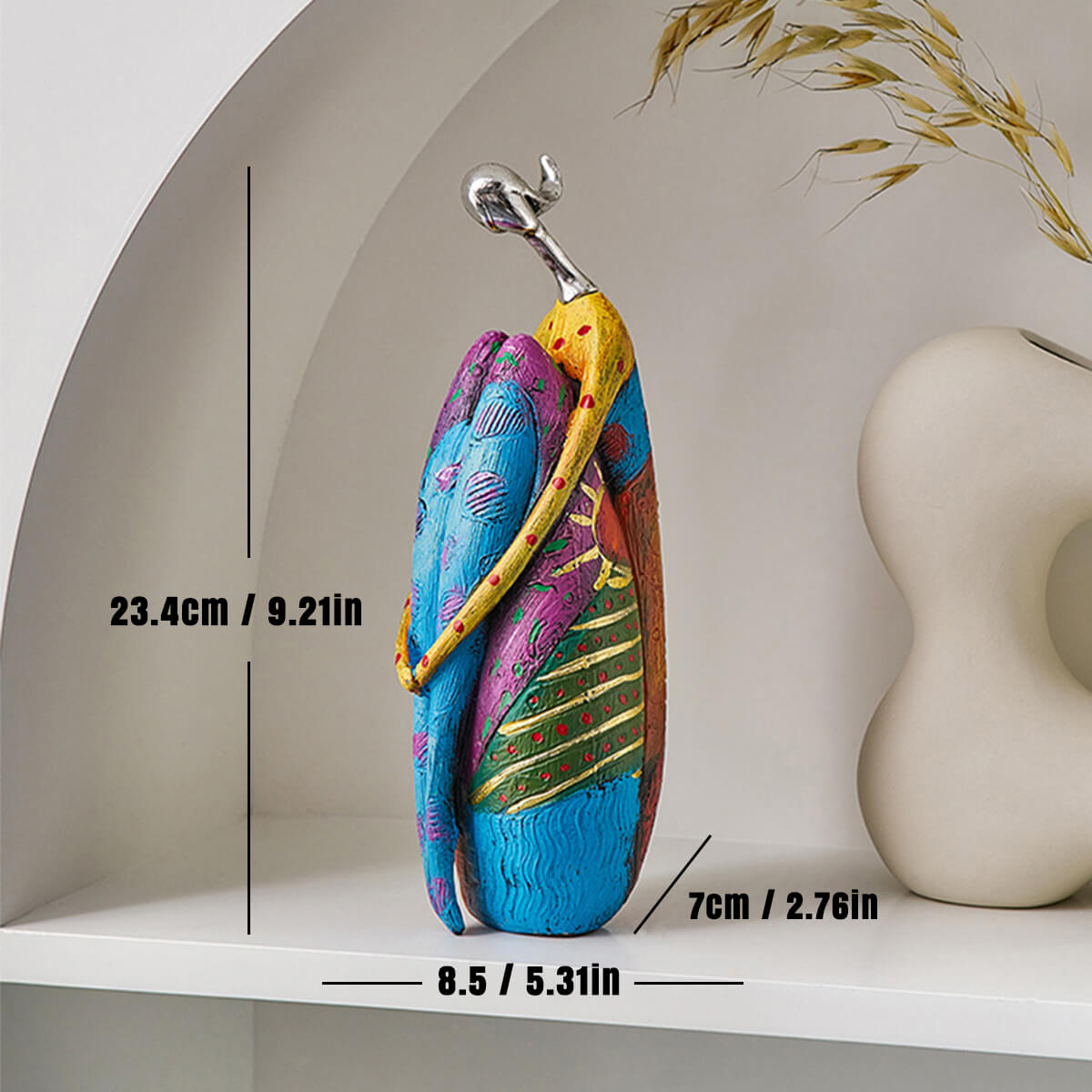 Abstract Colourful Woman