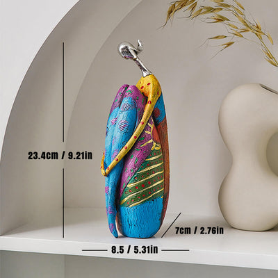 Abstract Colourful Woman