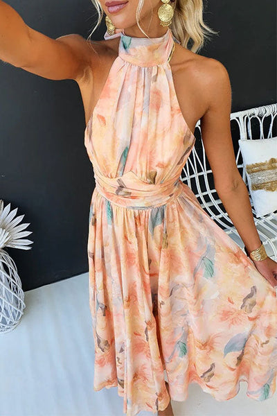 Halter | Neck Maxi Dress
