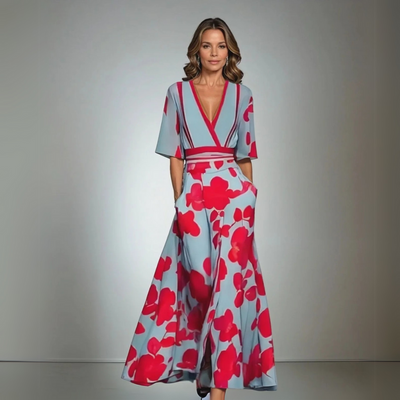 Jamie | Chic Floral Print Dress