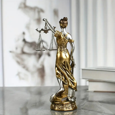 Lady Justice Sculpted Figurine