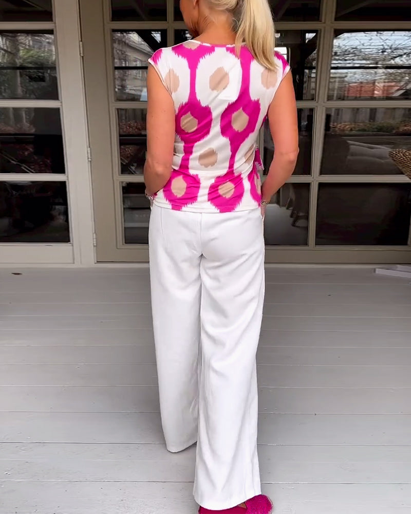 Valencia - Bold Wrap Top