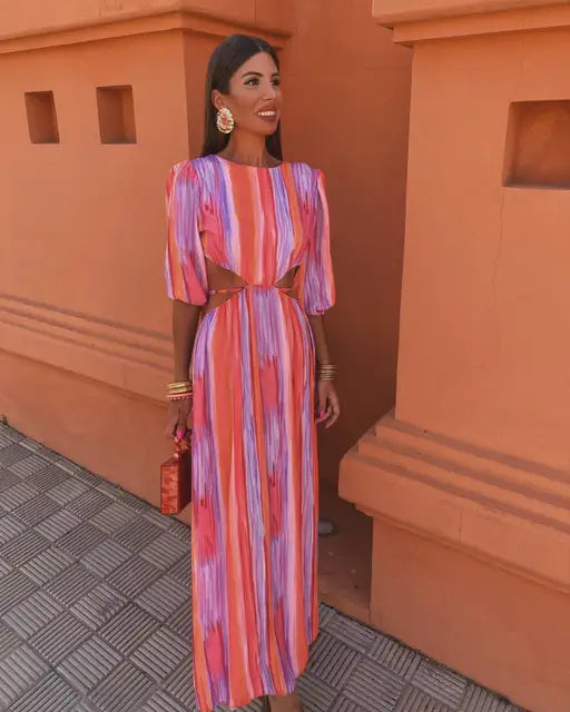 SOLA | Elegant Dress with Open Back