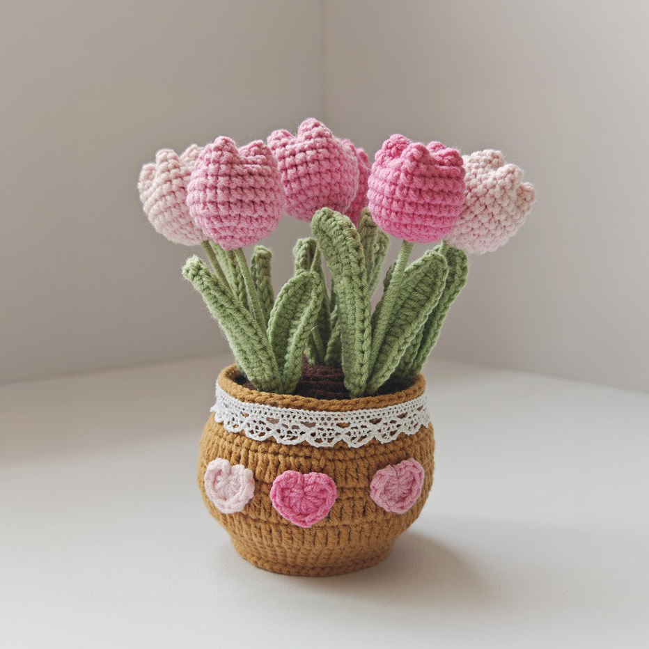 Florin Crochet Tulips