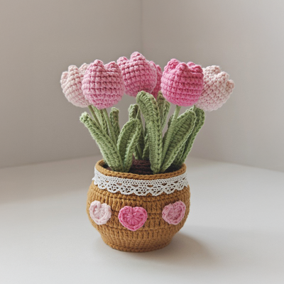 Florin Crochet Tulips