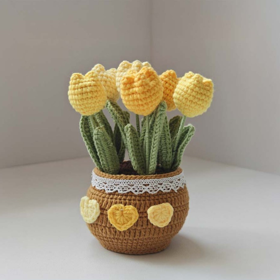 Florin Crochet Tulips