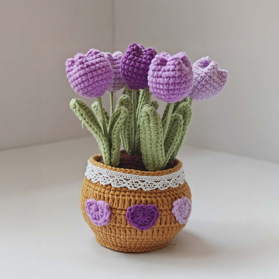 Florin Crochet Tulips