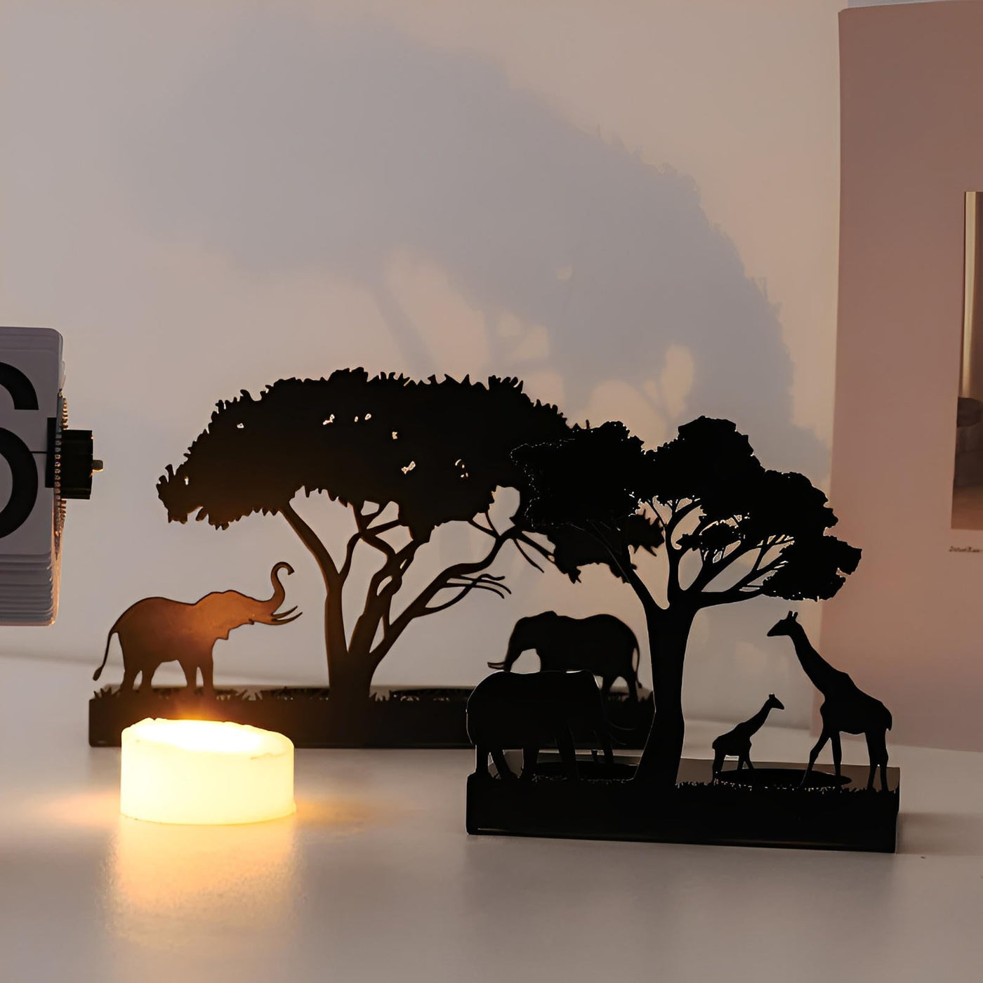 Safari Glow Candle Holders