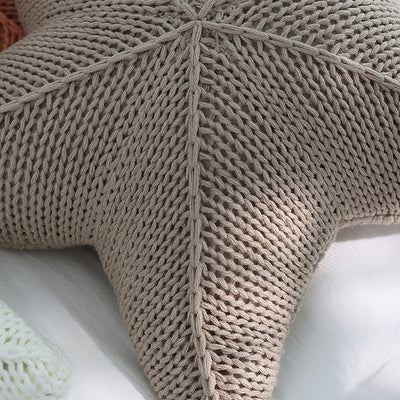 Caspian Knit Starfish Pillow
