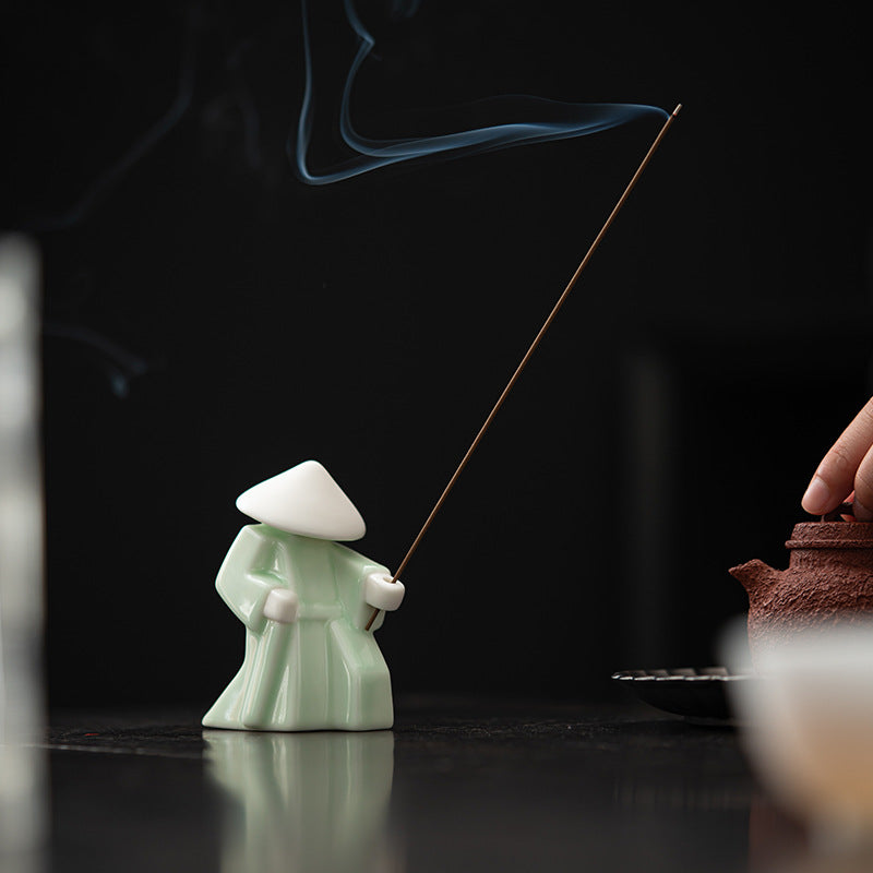 Tenshu Ceramic Incense Holders