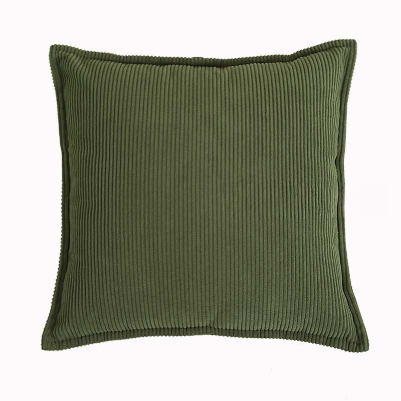 Muave Corduroy Throw Pillow