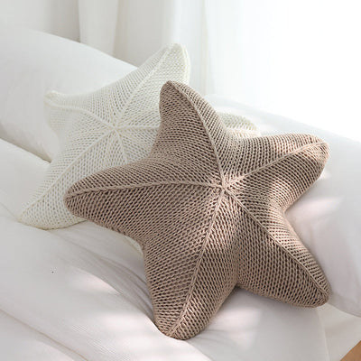 Caspian Knit Starfish Pillow