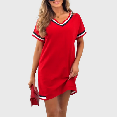 Evelyn | Short Sleeve Dress