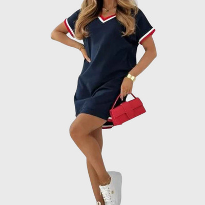 Evelyn | Short Sleeve Dress