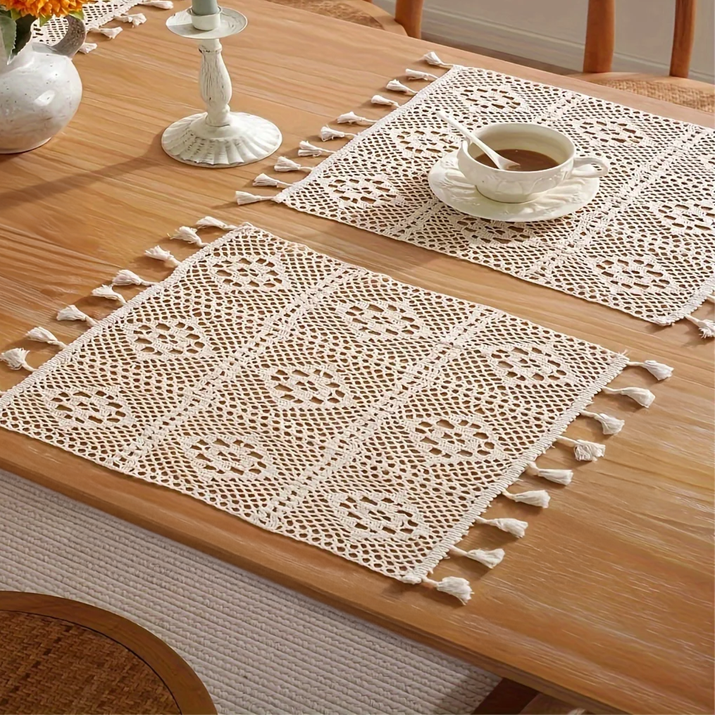 Emly Crochet Placemats