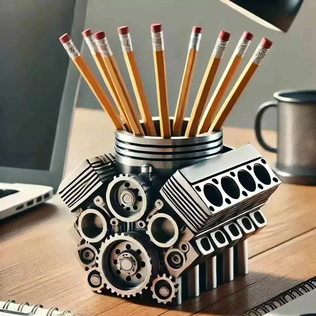 Horsepower V8 Engine Desk Organiser