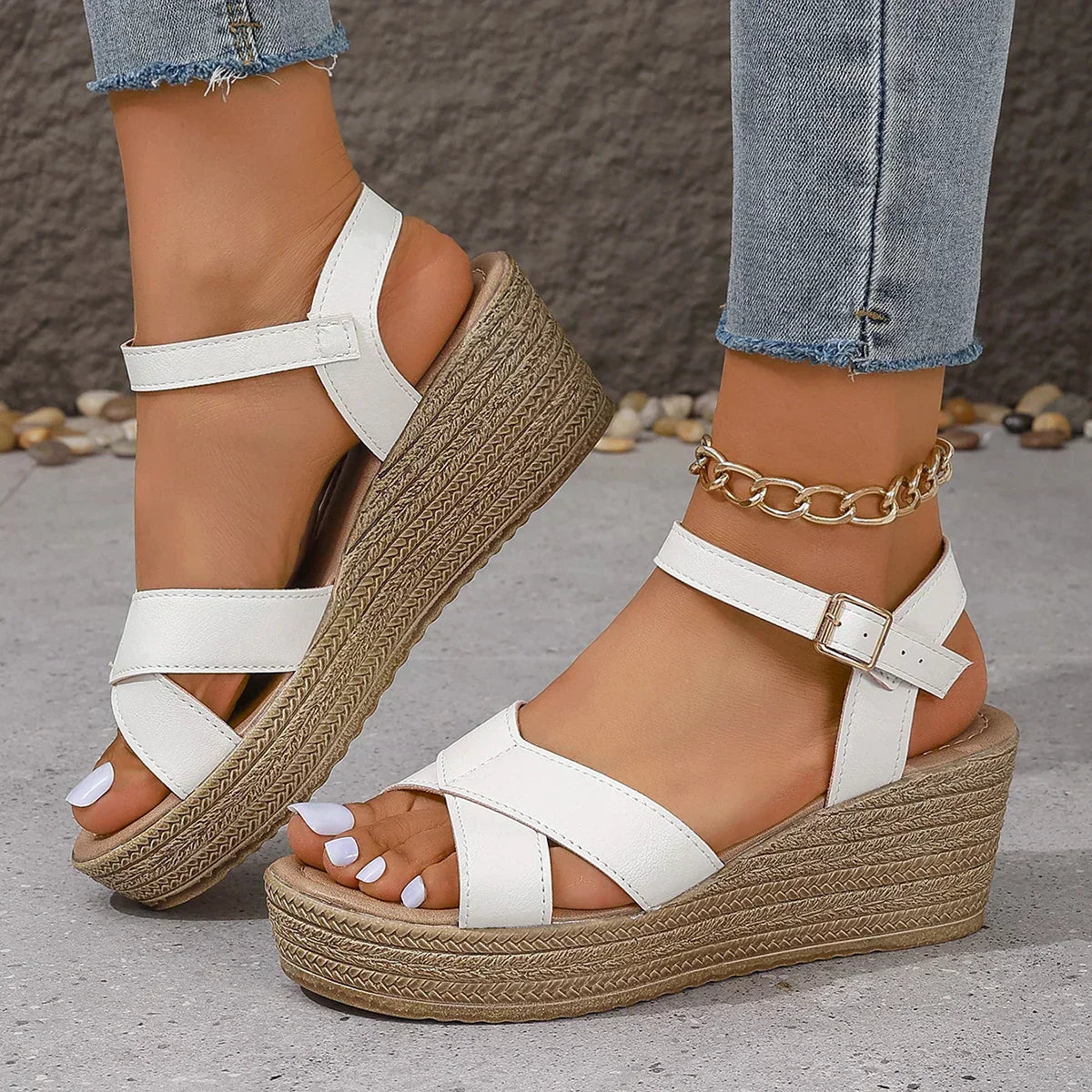 Mayfair Wedge Sandals