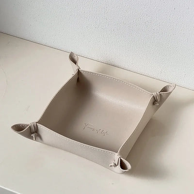 Camden Leather Decorative Tray