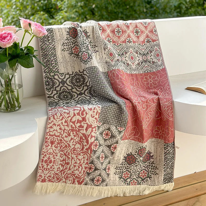 Lune Patchwork Blanket