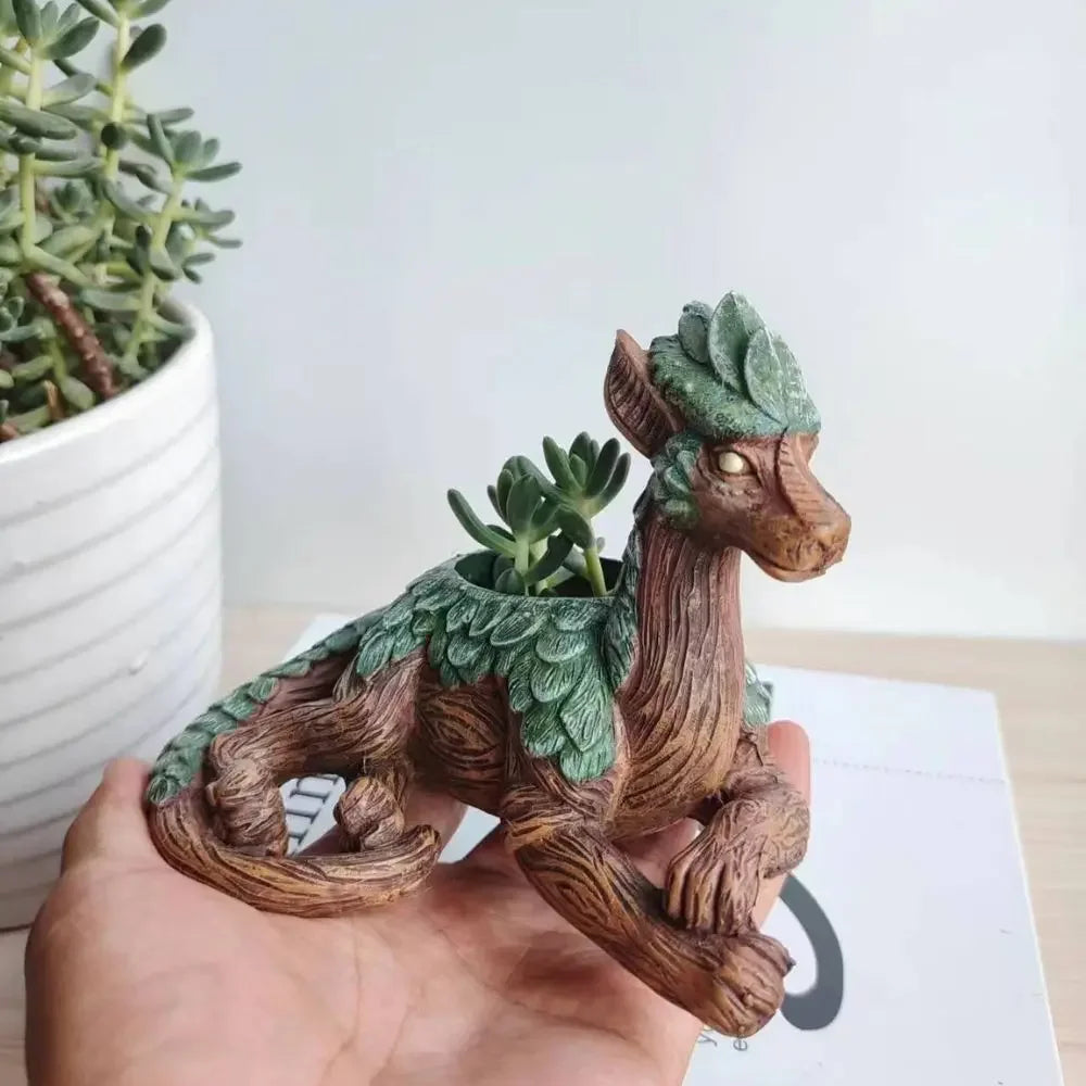 Ancient Guardian Dragon Planter