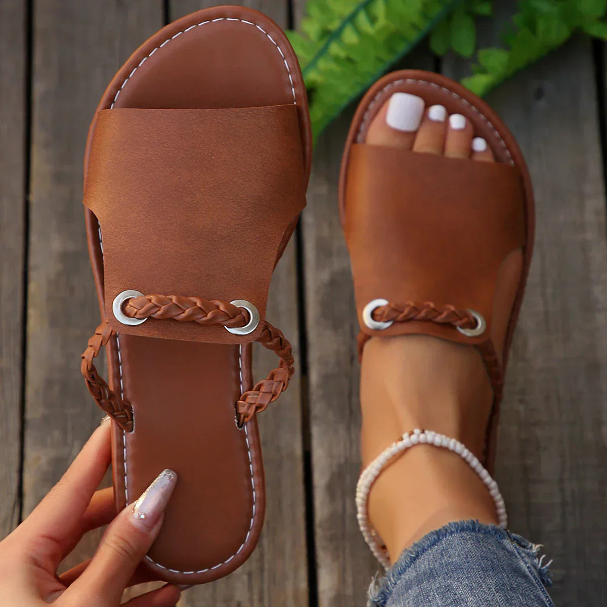 Richmond Braided Sandals