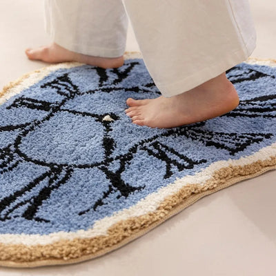 Infinity Clock Bath Mat