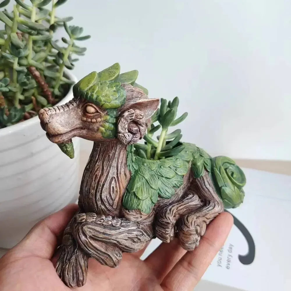 Ancient Guardian Dragon Planter