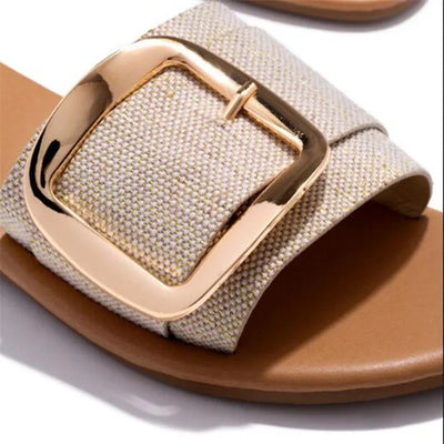 Primrose Buckle Slides