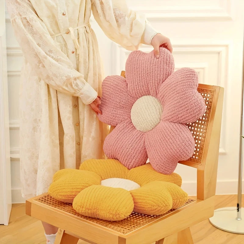 Corduroy Bloom Lounge Cushion
