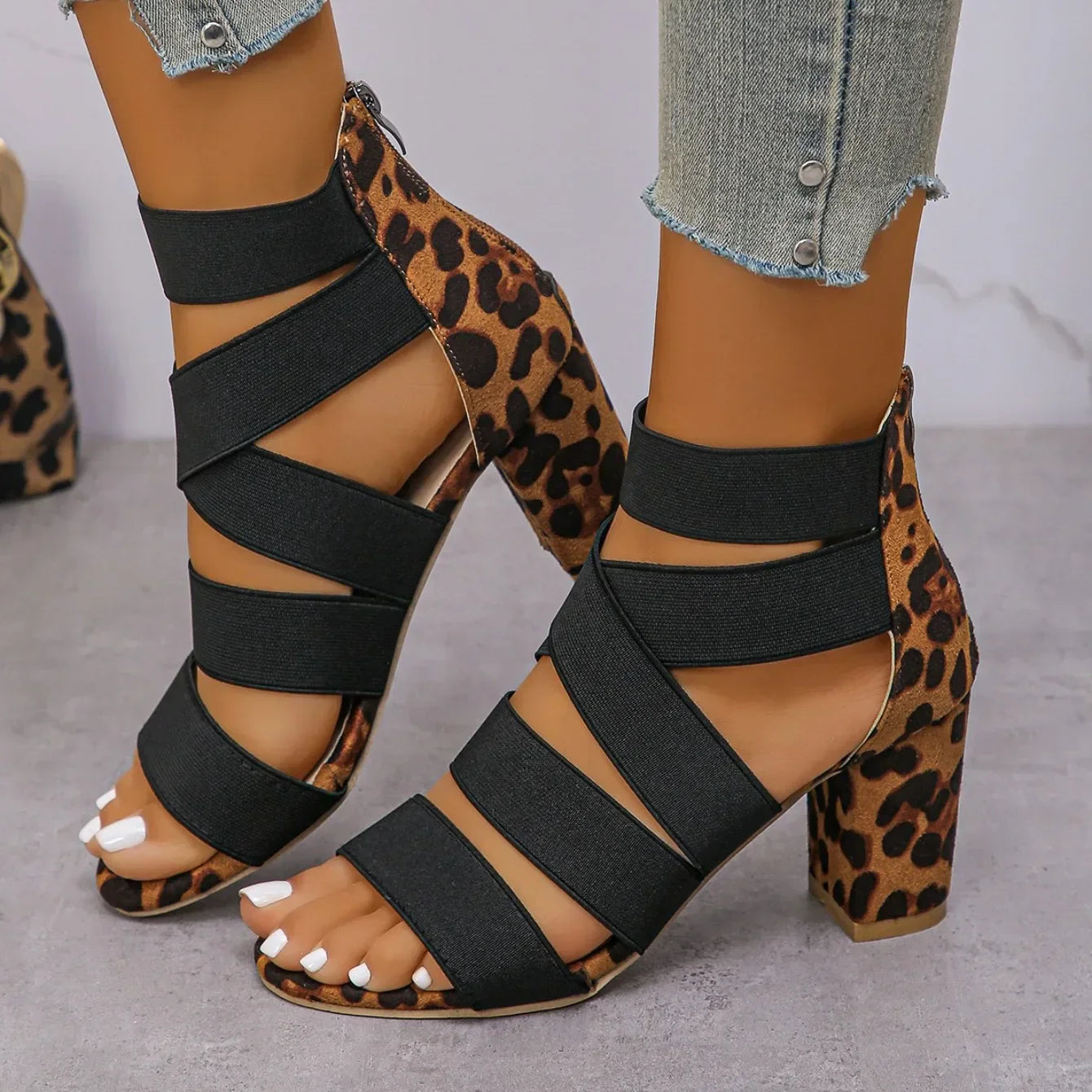 Jasmine Wrap Heels