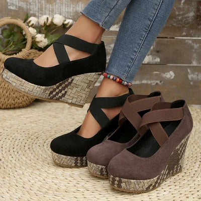 Serova Cross Wedges