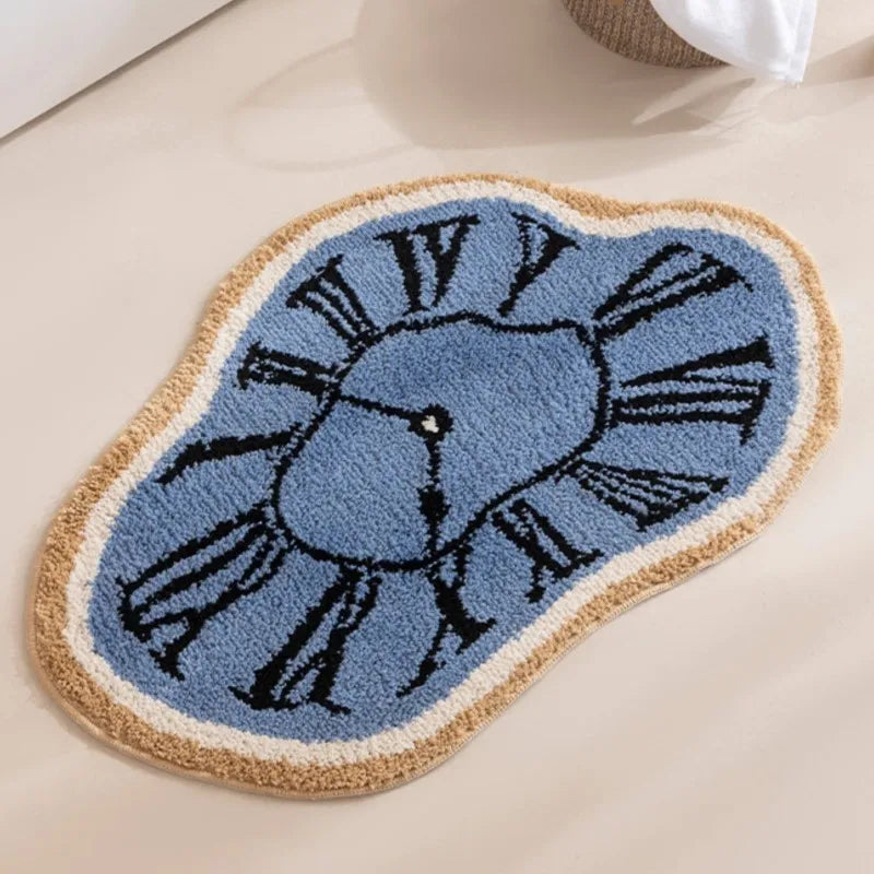 Infinity Clock Bath Mat