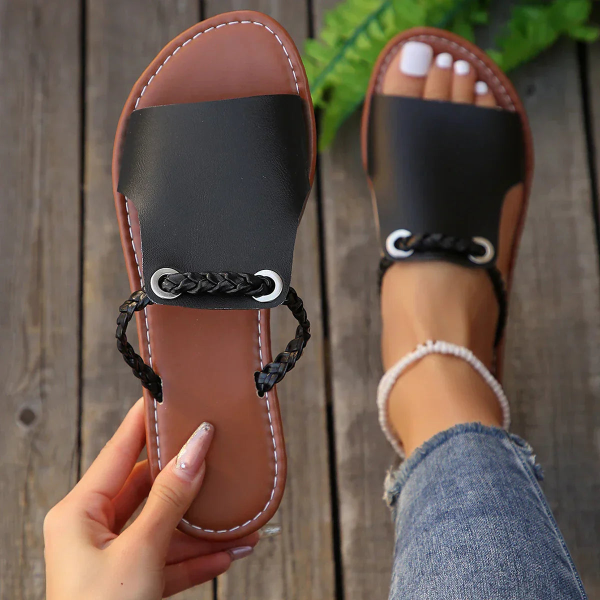 Richmond Braided Sandals