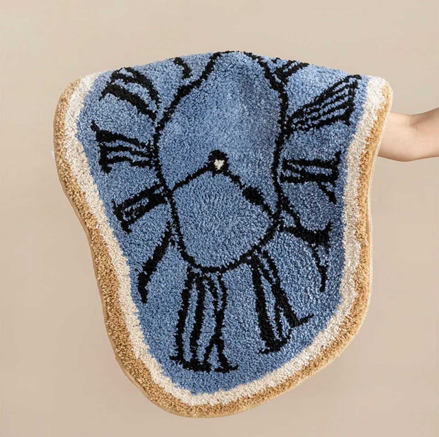 Infinity Clock Bath Mat