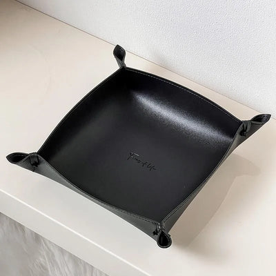 Camden Leather Decorative Tray