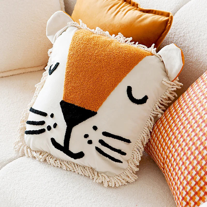 King Maji Throw Pillow Case