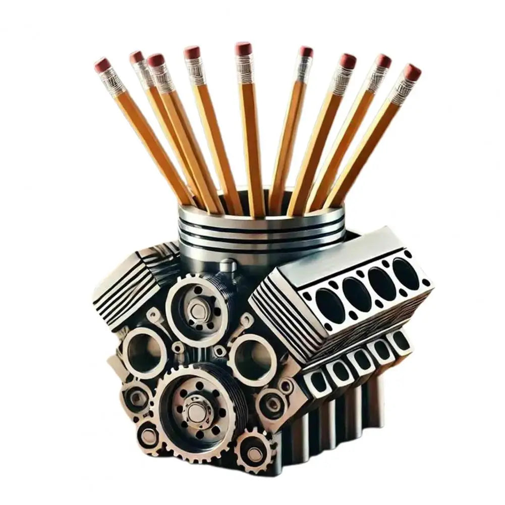 Horsepower V8 Engine Desk Organiser