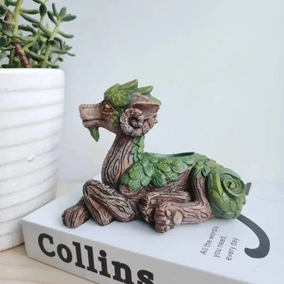 Ancient Guardian Dragon Planter