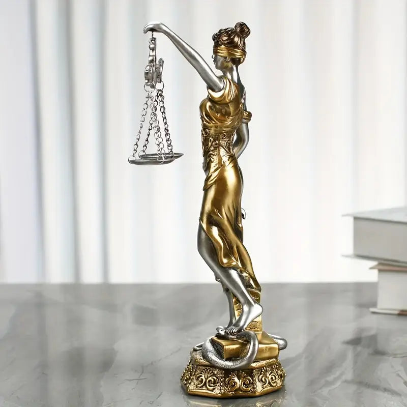 Lady Justice Sculpted Figurine