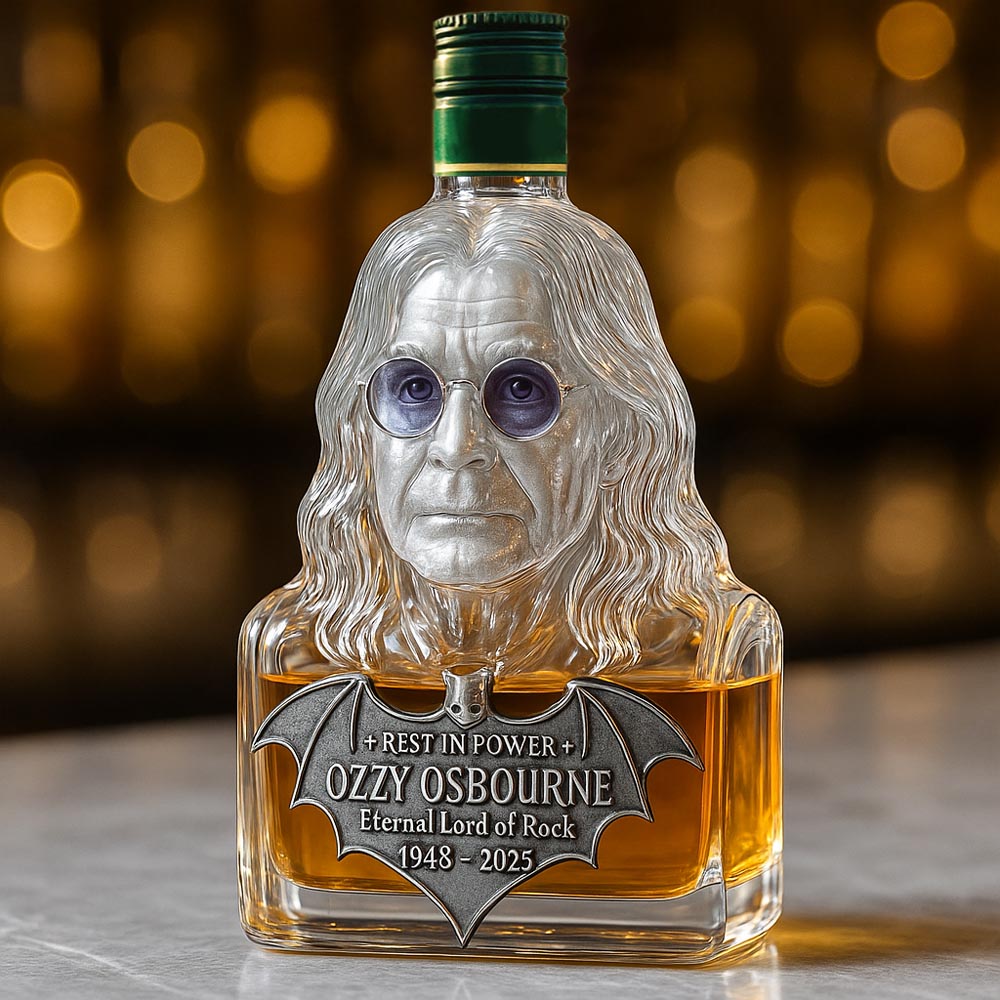 Ozzy Immortalised — The Whisky Bottle Tribute to Ozzy Osbourne
