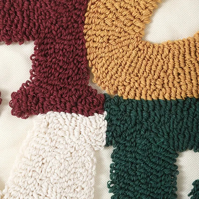 Tufted Colorblock Home Pillows