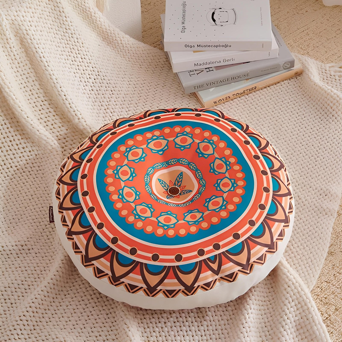Sol Mandala Floor Cushion