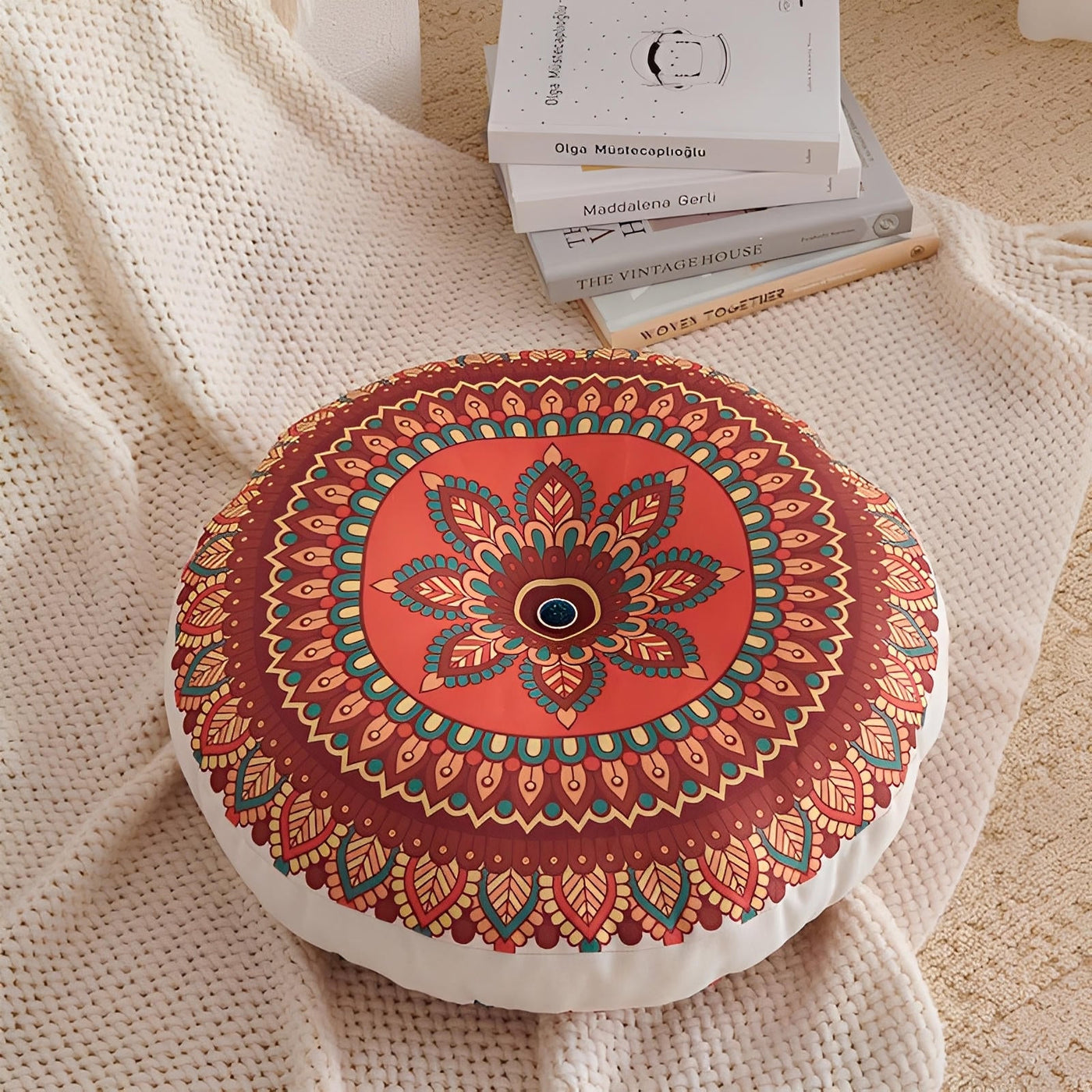 Sol Mandala Floor Cushion